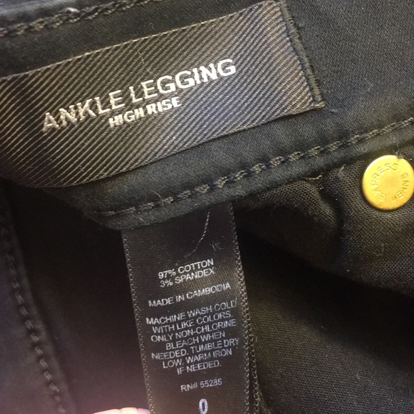 Express high rise ankle zip leggings - Picture 6 of 8